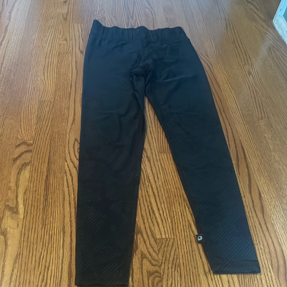 Equinox Brand Shiny Black Leggings